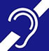 znak-symbol informujący o zawartości strony przeznaczonej dla osób niesłyszących